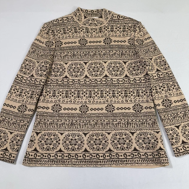 St. John Collection Marie Gray Blouse Top Womens Small Santana Knit Zip Shoulder St. John Collection Marie Gray Blouse Top Womens Small Santana Knit Zip Shoulder