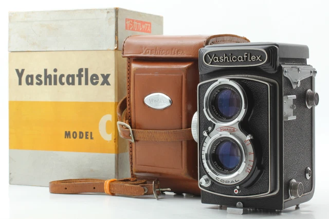 [Near MINT Case Box] Yashica Yashicaflex Model C 6x6 TLR Film Camera From JAPAN