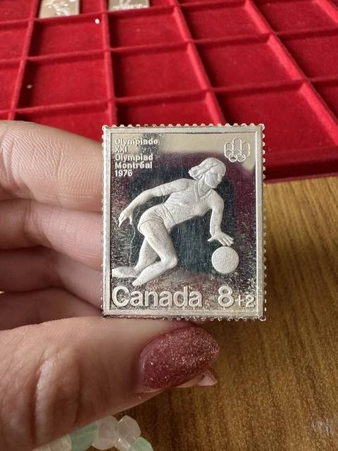 Timbres Or et Argent : Jeux Olympiques