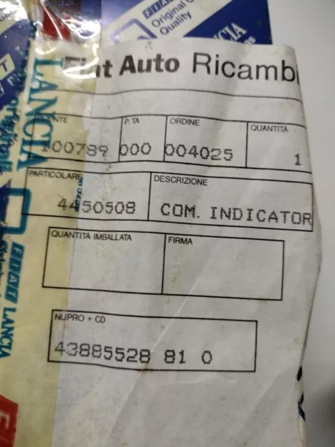 Indicatore Livello Benzina Galleggiante Carburante Fiat Ritmo - 4450508