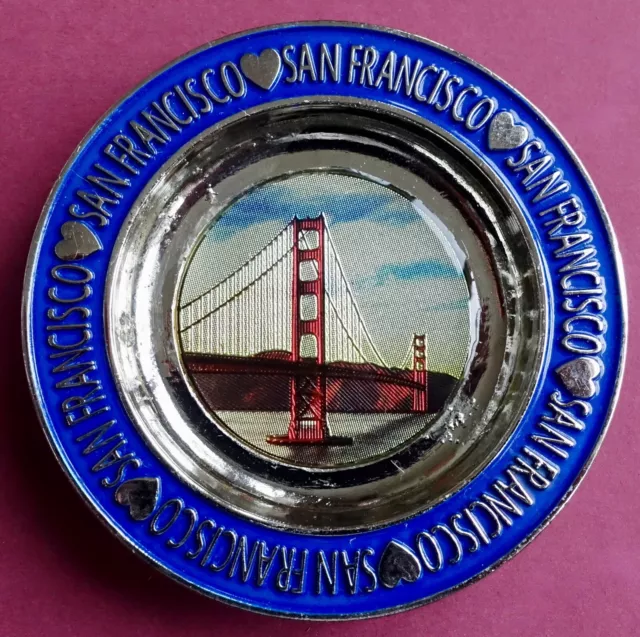 Souvenir Kühlschrankmagnet San Francisco Golden Gate Brücke Kalifornien USA