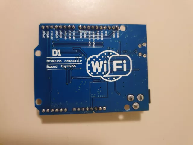 OTA WeMos D1 CH340 Scheda di sviluppo WiFi ESP8266 per Arduinu IDE 2