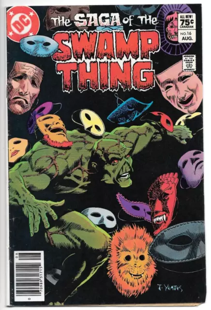 Saga Of The Swamp Thing #16 ~ 1983 CPV Variant, DC Comics ~ Yeates, Sunderland