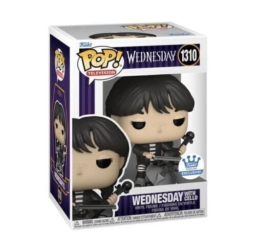 Funko Pop! Netflix: Wednesday Addams w/ Cello #1310 Funko Shop Exclusive