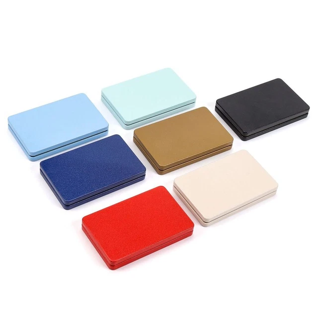 Herramienta de belleza rectangular lata de té caja de lata caja de embalaje cajas de regalo caja de almacenamiento