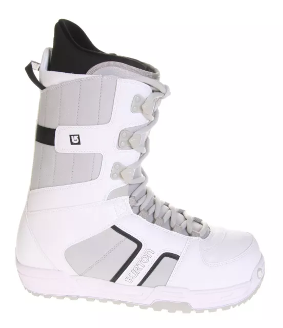 BURTON INVADER white/black men's boots scarponi da snowboard uomo