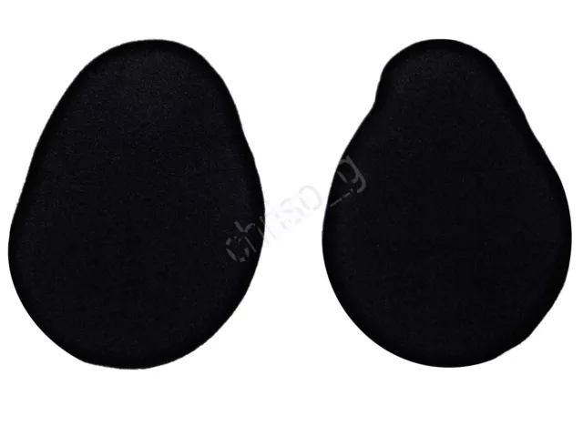 From Oz Headphone Foam Cushion Comfy Earmuffs Pads Oval Teardrop Egg Shaped DJ