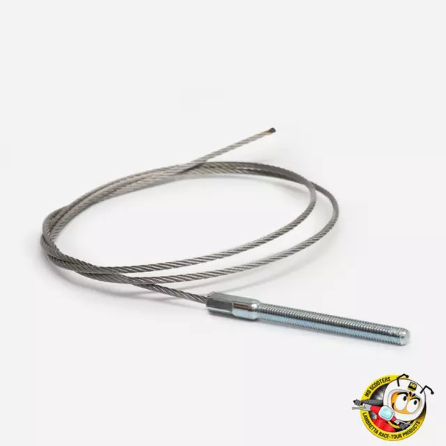 MB Scooters Lambretta LI SX TV DL & GP Rear Brake Inner Cable with Threaded Adju