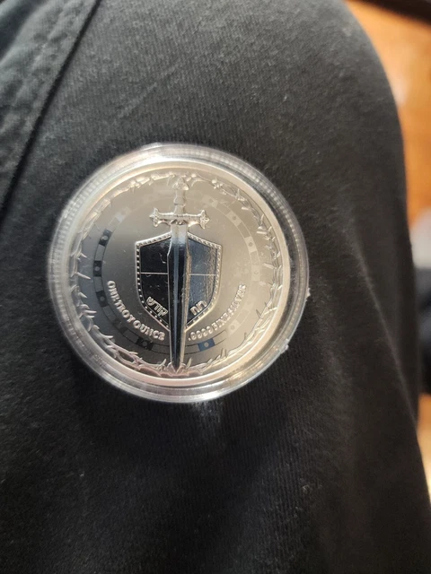 2022 Niue Sword of Truth 1 oz .9999 Fine Silver