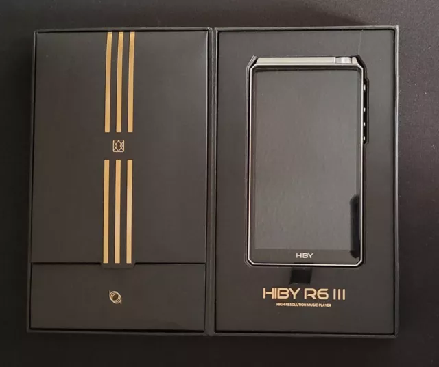 HiBy R6 III - Portable Music Player Hifi DAP - Gunmetal gray