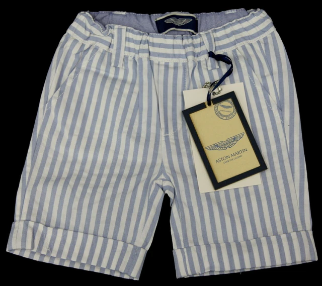Pantaloni bambini Aston Martin pantaloncini chino taglia 62/68 3-6 mesi UK 2 ANJE4253