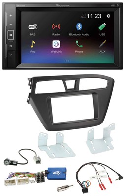 Blaupunkt DAB Bluetooth USB mp3 2din autoradio per Hyundai i20 2014-2020 