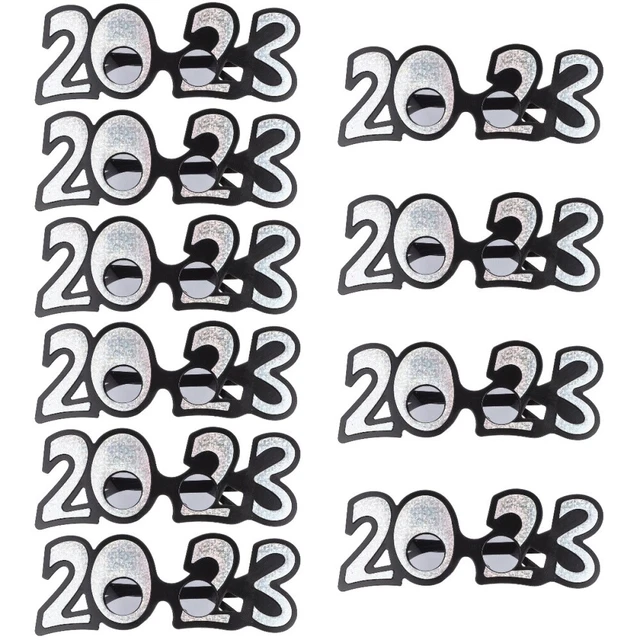 10pcs 2022 Eyeglasses 2022 Graduation Party Supplies 2022 Graduation Lunes 2022