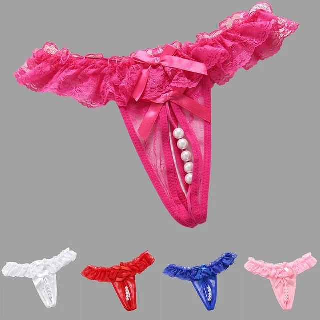 FEMME SLIP STRING G String Corsaire Lingerie Entrejambe Ouvert Slip Pearl Soft EUR 11 54 PicClick FR