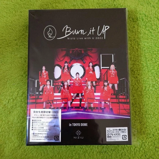 NiziU Burn it Up Blu-ray 完全生産限定盤 Amazon.co.jp: NiziU Live with U 2022 “Burn it Up” in TOKYO