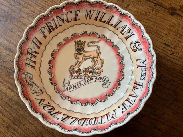 Emma Bridgewater Prince William & Kate Middleton Wedding Commemorative Bowl