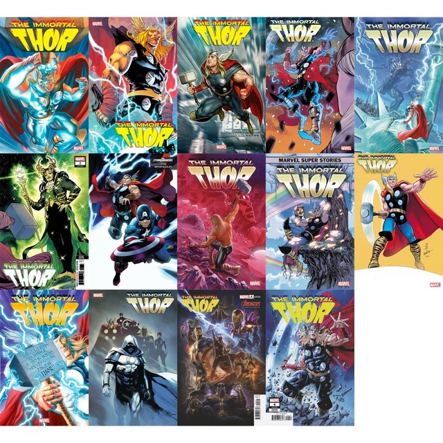 Immortal Thor (2023) 1 2 3 4 Variants | Marvel Comics | COVER SELECT