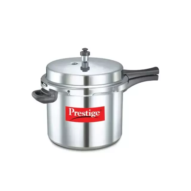 Prestige Popular Virgin Aluminium Precision Weight Valve 10 Ltr Pressure Cooker