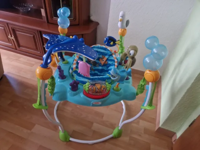 Bright Starts,Disney Baby,Findet Nemo Spring-und Spielcenter mit Spielstation