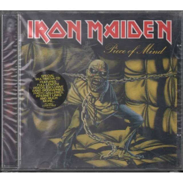 Iron Maiden CD Piece Of Mind / Emi 7243 4 96919 0 2 Scelle