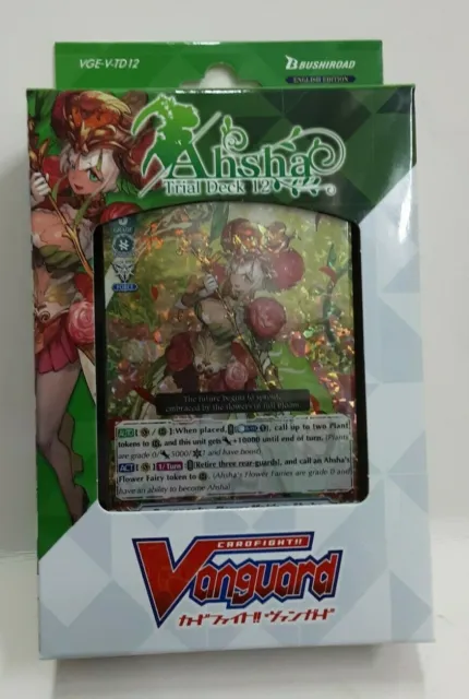 Cardfight Vanguard VGE-V-TD12 TRIAL DECK 12 AHSHA ENGLISH EDITION SEALED