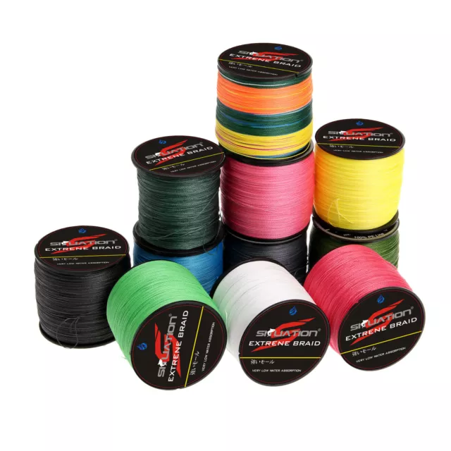 Blue Pink Black 300M 500M 1000M Dyneema Extreme PE Braided Fishing Line