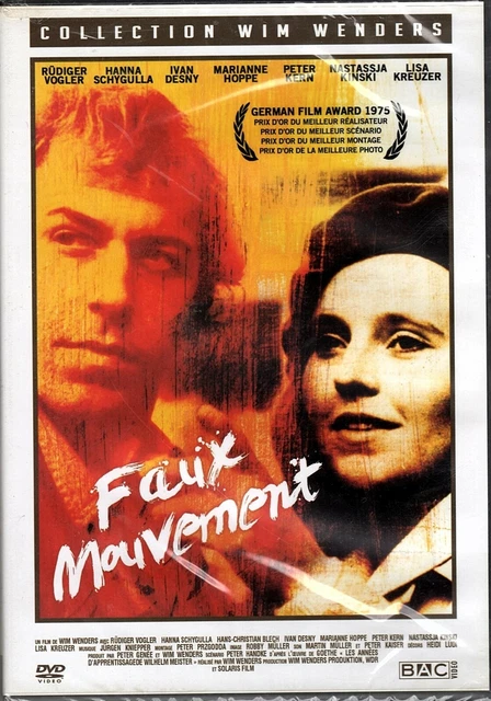 RUDIGER VOGLER Nastassja KINSKI (1975 Wim Wenders) : FAUX MOUVEMENT