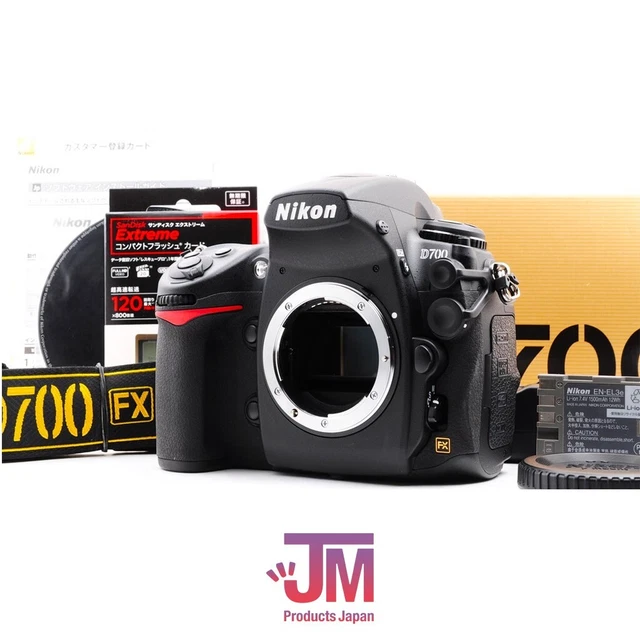 Almost Unused Nikon D700 12.1 MP Digital SLR From Japan [ Top Mint ]  8 Shots