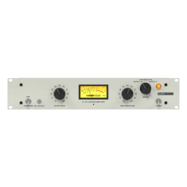 Klark Teknik KT-2A 2AKT Single-Channel Leveling Amplifier and Compressor