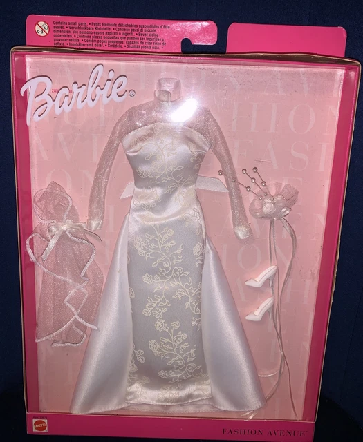 RARE 2000 BARBIE Fashion Avenue BNIB Wedding Dress Set Exclusive # 23872  50.10 - PicClick UK