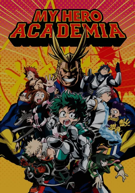 My Hero Academia Complete Anime Series Seasons 1-6 (Episodes 1-138 + 3 Movies)