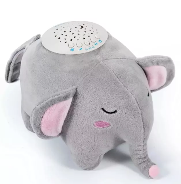 Momcozy Baby Sleep Soother White Noise Machine Elephant Plush