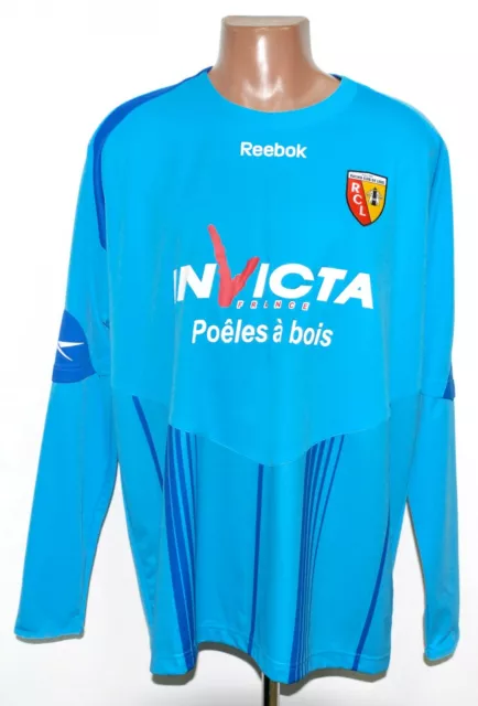 Rc Lens France 2009/2010 Away Football Shirt Jersey Reebok Size Xl Long