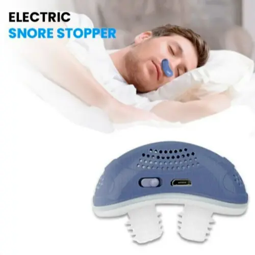 Dispositivo antirronquidos ruido microeléctrico para detener la apnea del sueño
