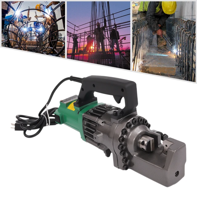 1250W Electric Rebar Cutter Tool Loop Nut Cutting up to 4-20mm with Jaw Blades