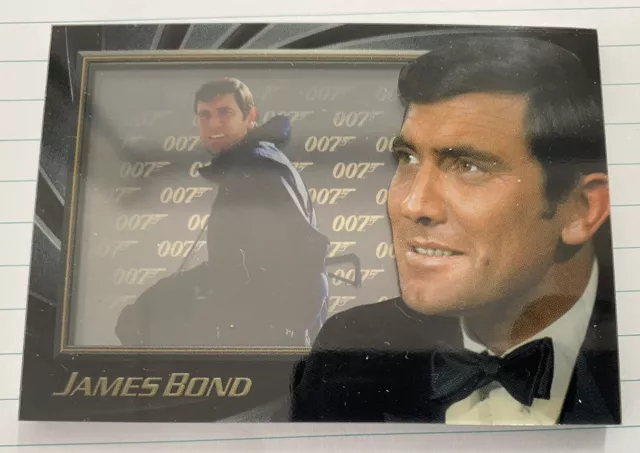 James Bond 007 50th Anniversary Series 1 Shadowbox George Lazenby 2012 3