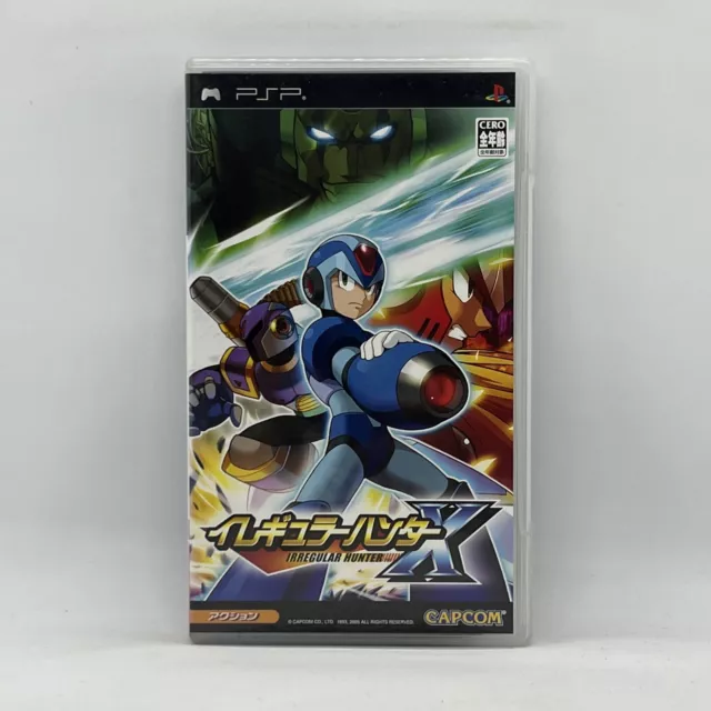 Rockman Irregular Hunter X Sony PlayStation PSP Portable Game Japan Import