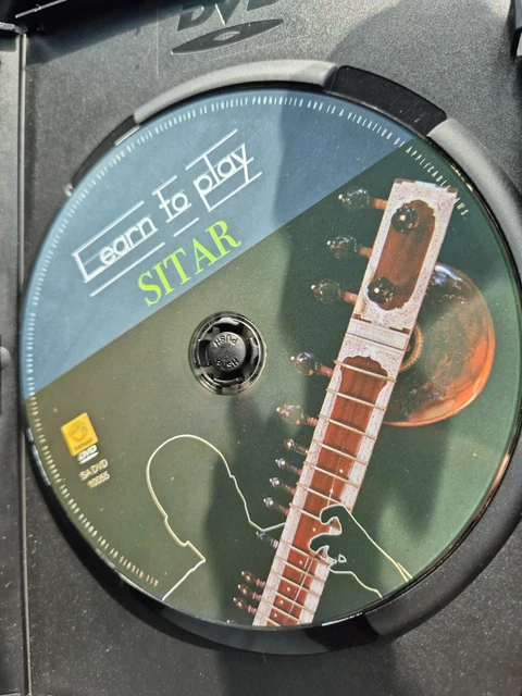 Scitar Instrument LEARN TO PLAY Sitar Dvd Instructional Technique Training Indian ...