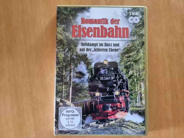 Romantik der Eisenbahn - Volldampf im Harz und auf der Schiefen Ebene  -2 DVDs-