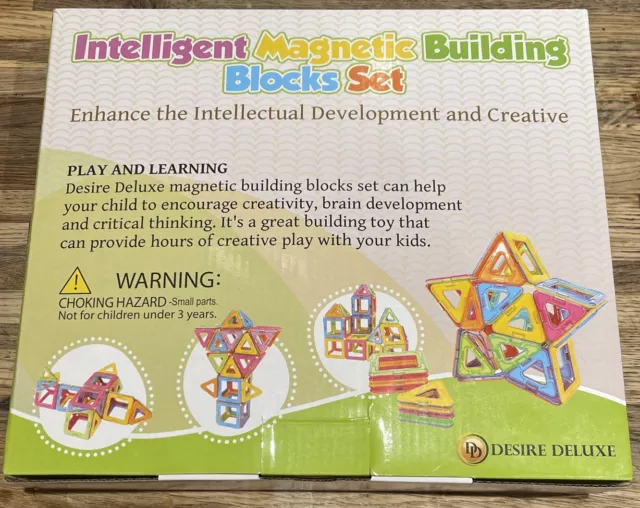 Desire Deluxe - Magnetic Building Blocks Educational Gift 94PC