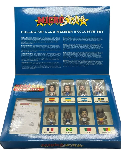 CORINTHIAN MICROSTARS, 2006, Set 5, Collectors Set No. 623/ 2500