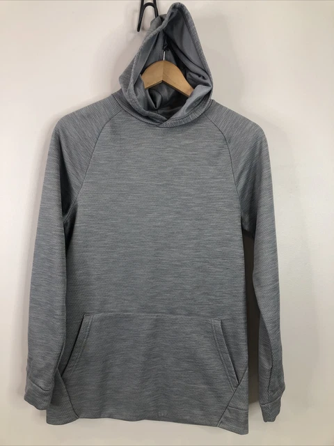 Champion Boy's Size XL Gray Fleece Pullover Hooded Sweatshirt