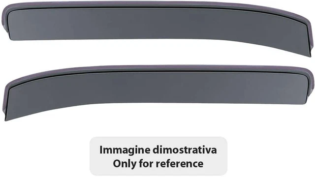 Déflecteurs D'air HEKO Pour Renault Austral 5 Portes (depuis 2022) - 4 Pièces, Gris Fumé, Acrylique 3mm