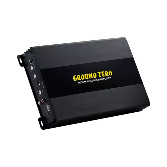 1 canale 1150W max. Amplificatore Mono ClasseD BassBoost Ground Zero GZIA 1150.D