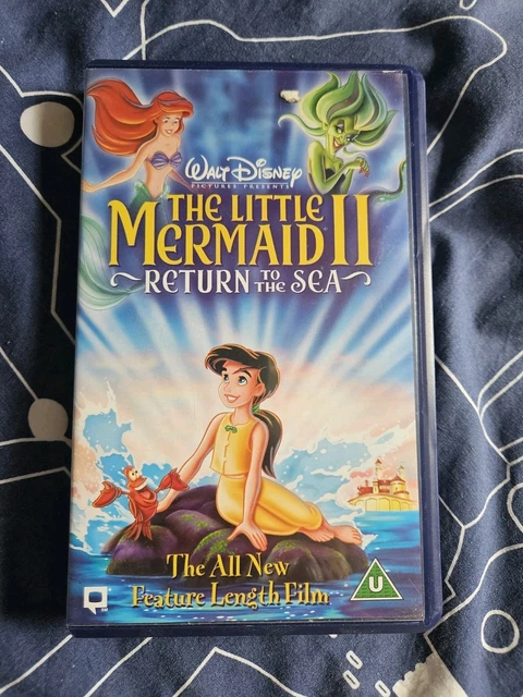 WALT DISNEY THE Little Mermaid II 2 Return To The Sea( VHS Video Tape ...
