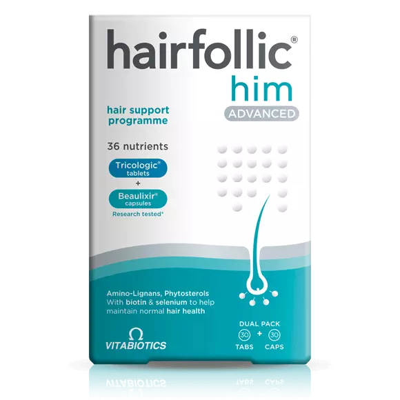 Vitabiotics Hairfollic Man 60 Bio-Active tablets