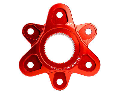 Rosso AEM FACTORY DUCATI V4 Ruota Dentata Posteriore FLANGIA Star 6-PANIGALE V4/S/R 