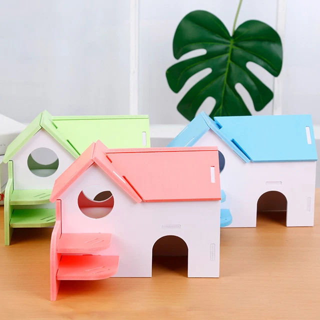 1Pc Guinea Hamster Hütte Hamster Schlafen Käfig Hamster Bett 10