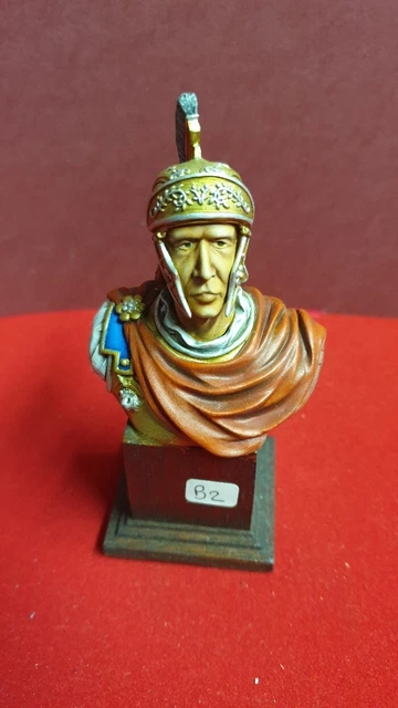Figurine Peinte – Buste Chef Celte – Gamme AQUILA – Collection France 1998