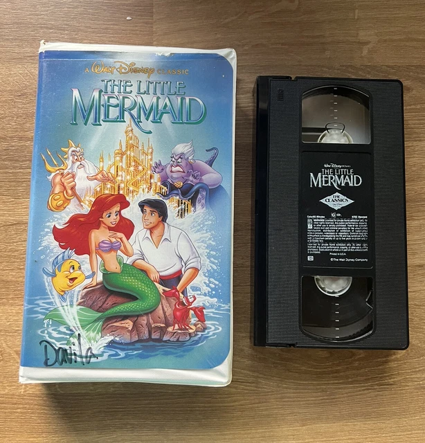 DISNEY THE LITTLE Mermaid (VHS, 1989, Rare Black Diamond Edition